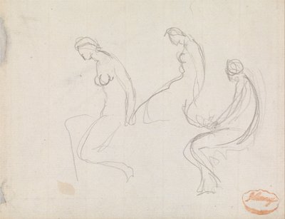 Study of Three Women by George Romney